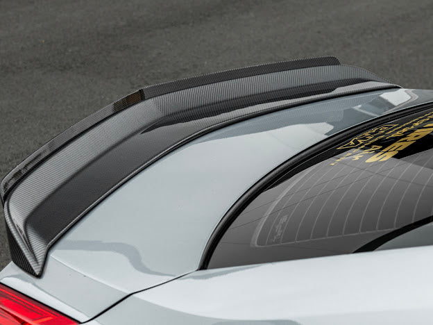 2016-2019 Cadillac CTS-V V3 | FULL CARBON FIBER Rear Trunk Lid Wing Wickerbill Spoiler